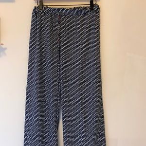 Flow pants with colorful pattern size m